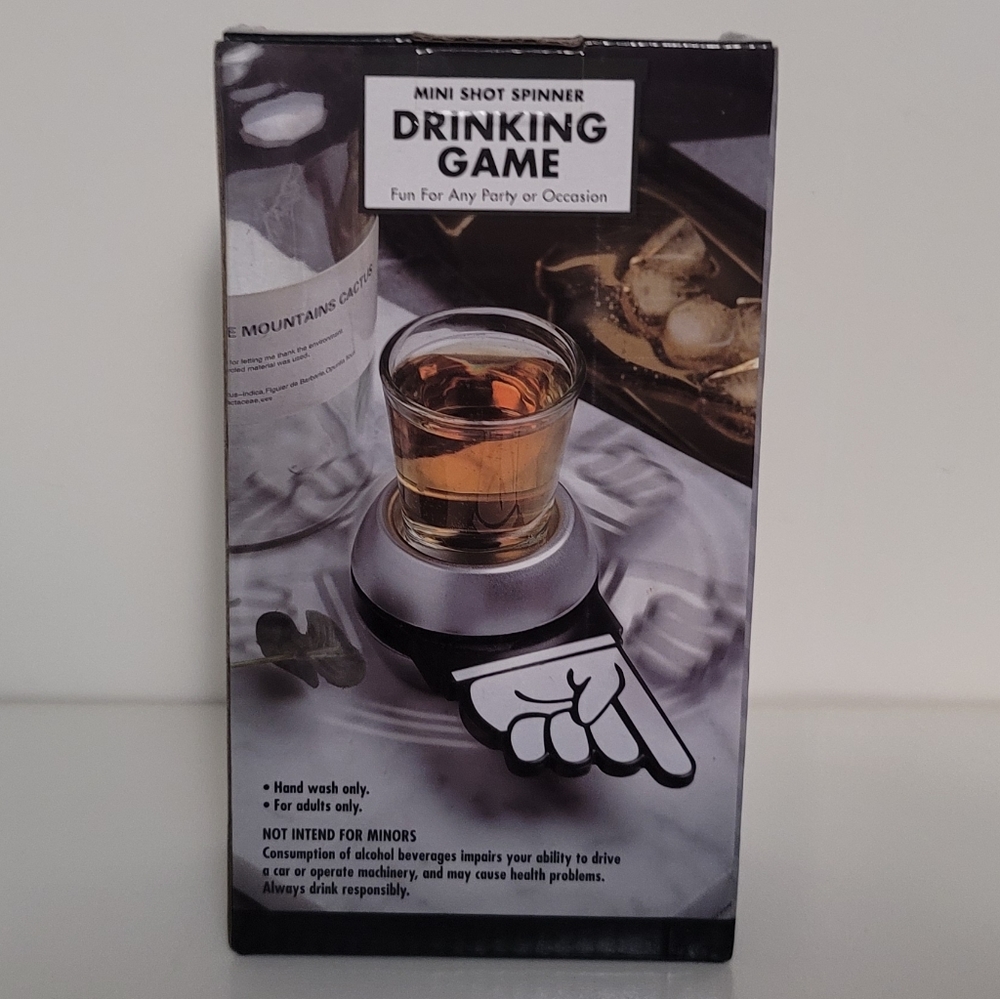 Mini Shot Spinner Drinking Game - Picture 3 of 4